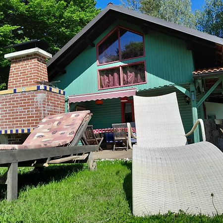Fairytale Wooden House By Ljubljana Villa Grosuplje Luaran gambar